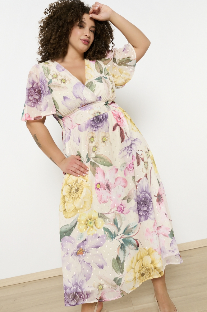 R SYENNA 08104005 1001 White/ Yell/ Lilac